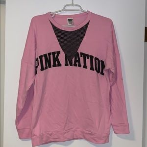 Lightweight sweatshirt.